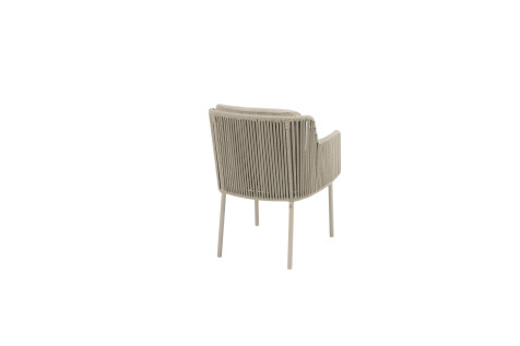 4 Seasons Bernini Chair W/cushion - Latte